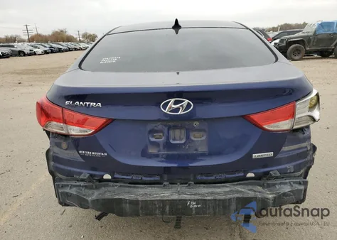 2012 Hyundai Elantra Gls from USA, damaged, VIN 5NPDH4AE2CH085135